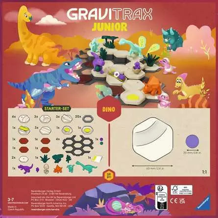 GraviTrax Junior: Dino Starter Set - 59 pc | Ravensburger -