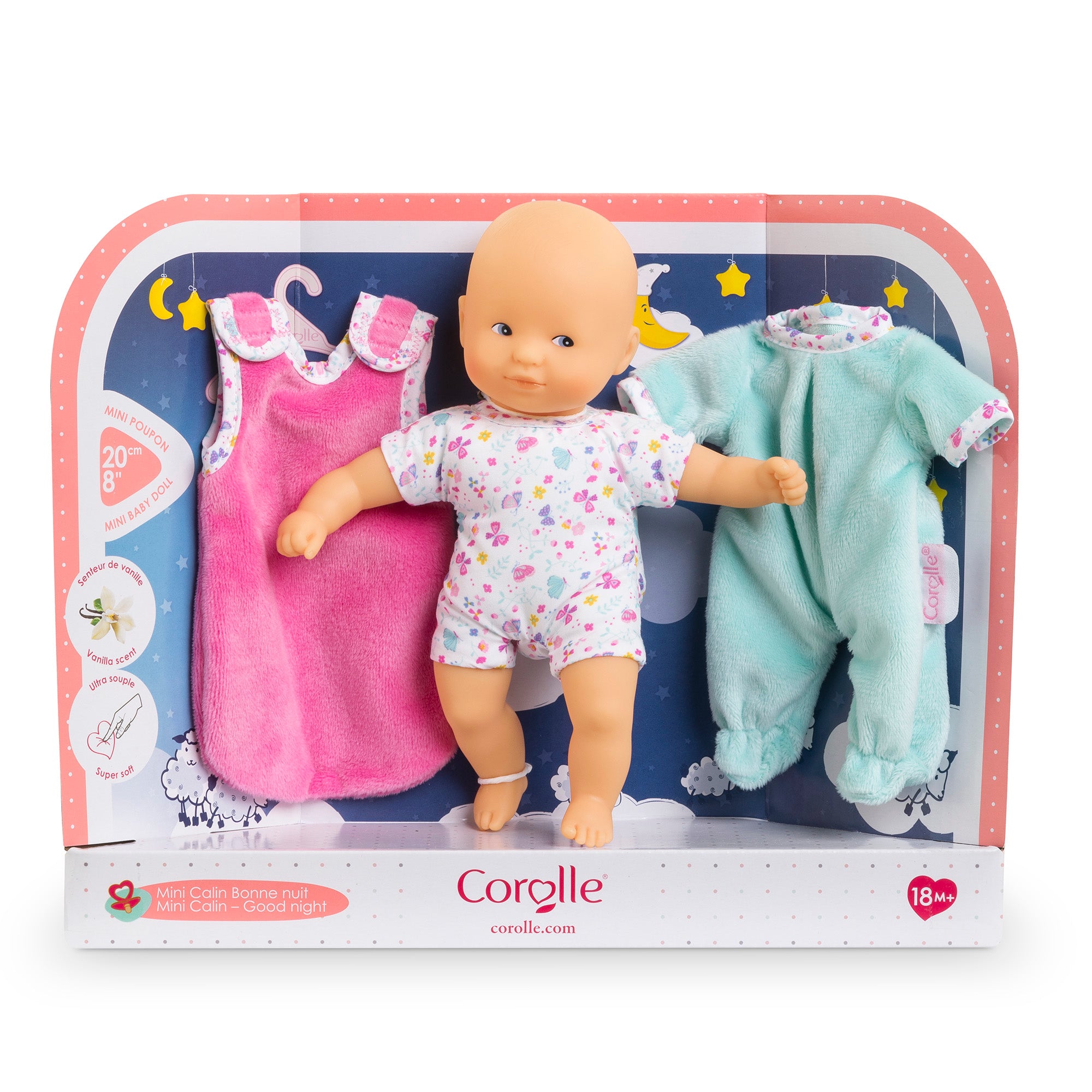 Mini Calin Good Night Butterflies - 8" | Corolle