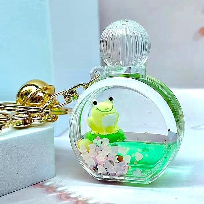 Frog Boba Floaty Key Charm