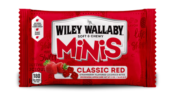 Wiley Wallaby Minis | Classic Red