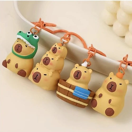 Capybara Key Charm