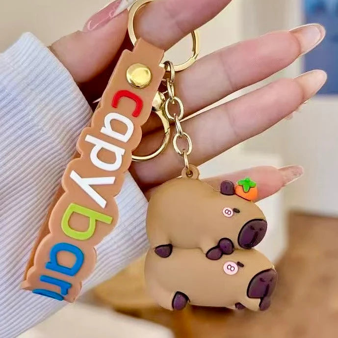 Capybara Life Key Charm