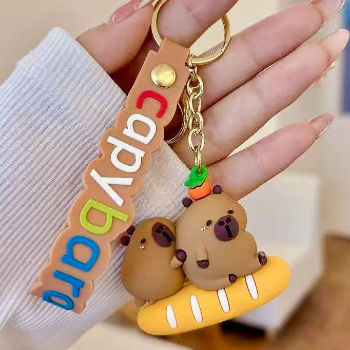 Capybara Life Key Charm