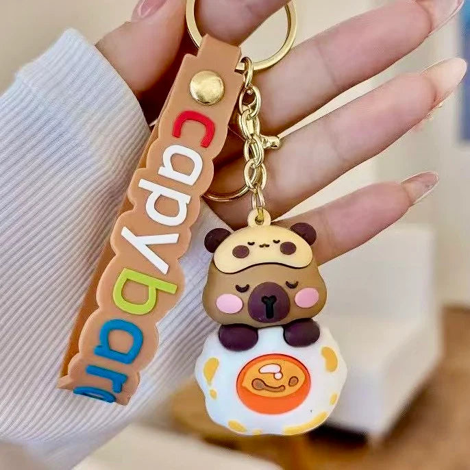Capybara Life Key Charm