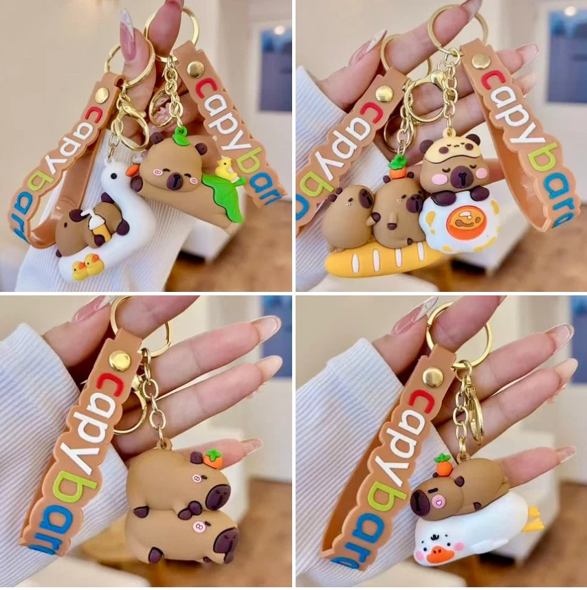 Capybara Life Key Charm