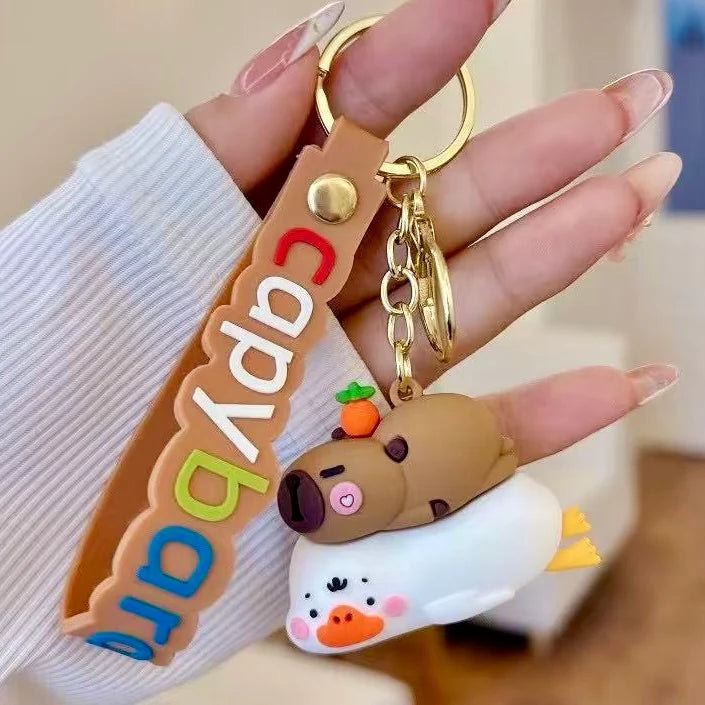 Capybara Life Key Charm