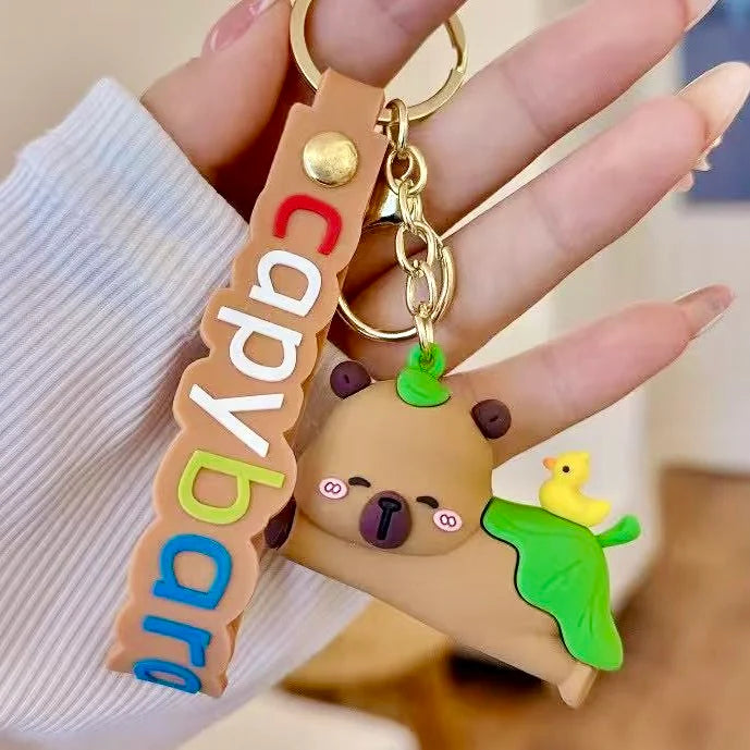 Capybara Life Key Charm