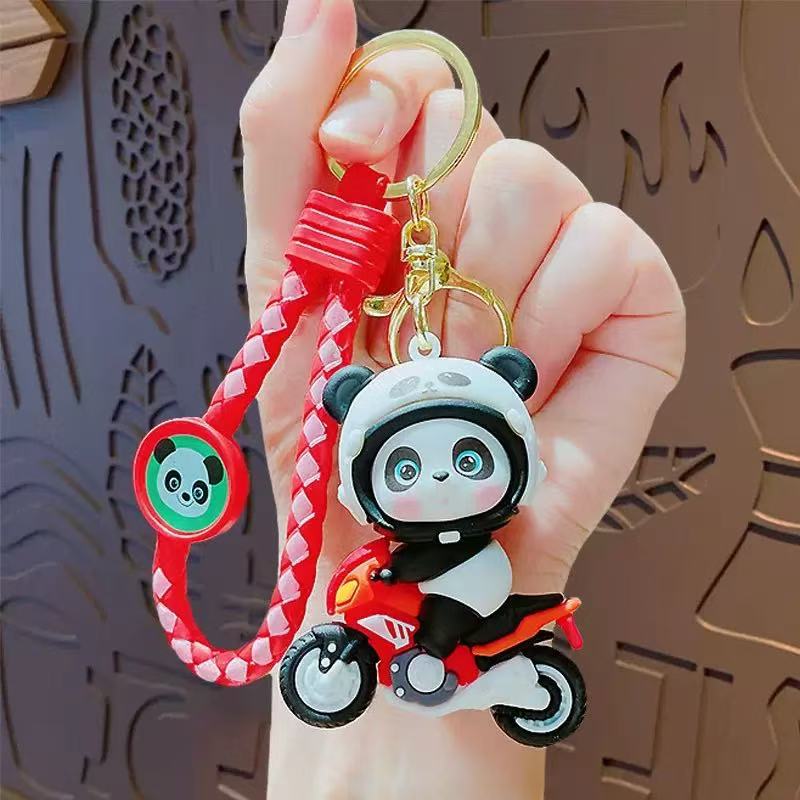 Panda Scooter Key Charm