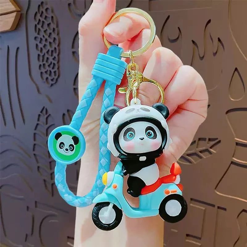 Panda Scooter Key Charm