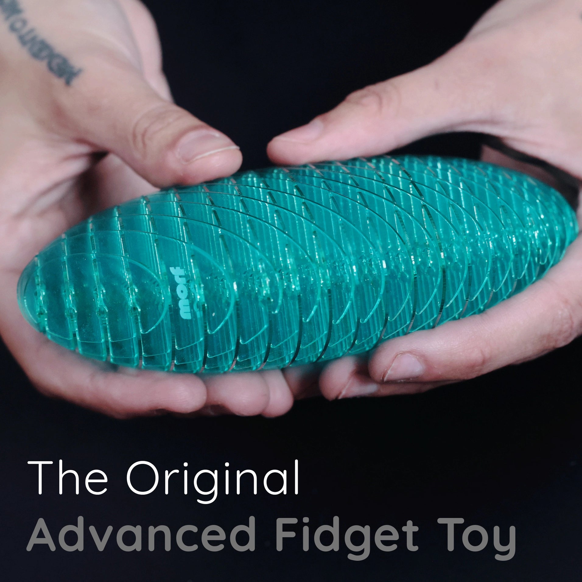 Morf Fidget Worm Blue Big | Humango