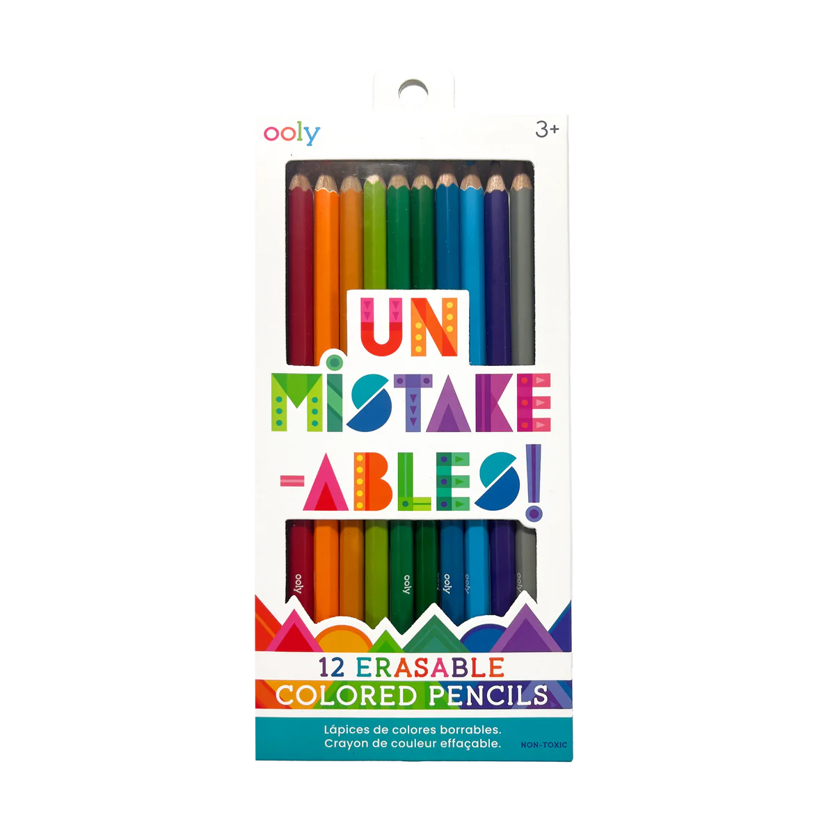 Un-Mistake-Ables! Erasable Colored Pencils - Set of 12 | OOLY