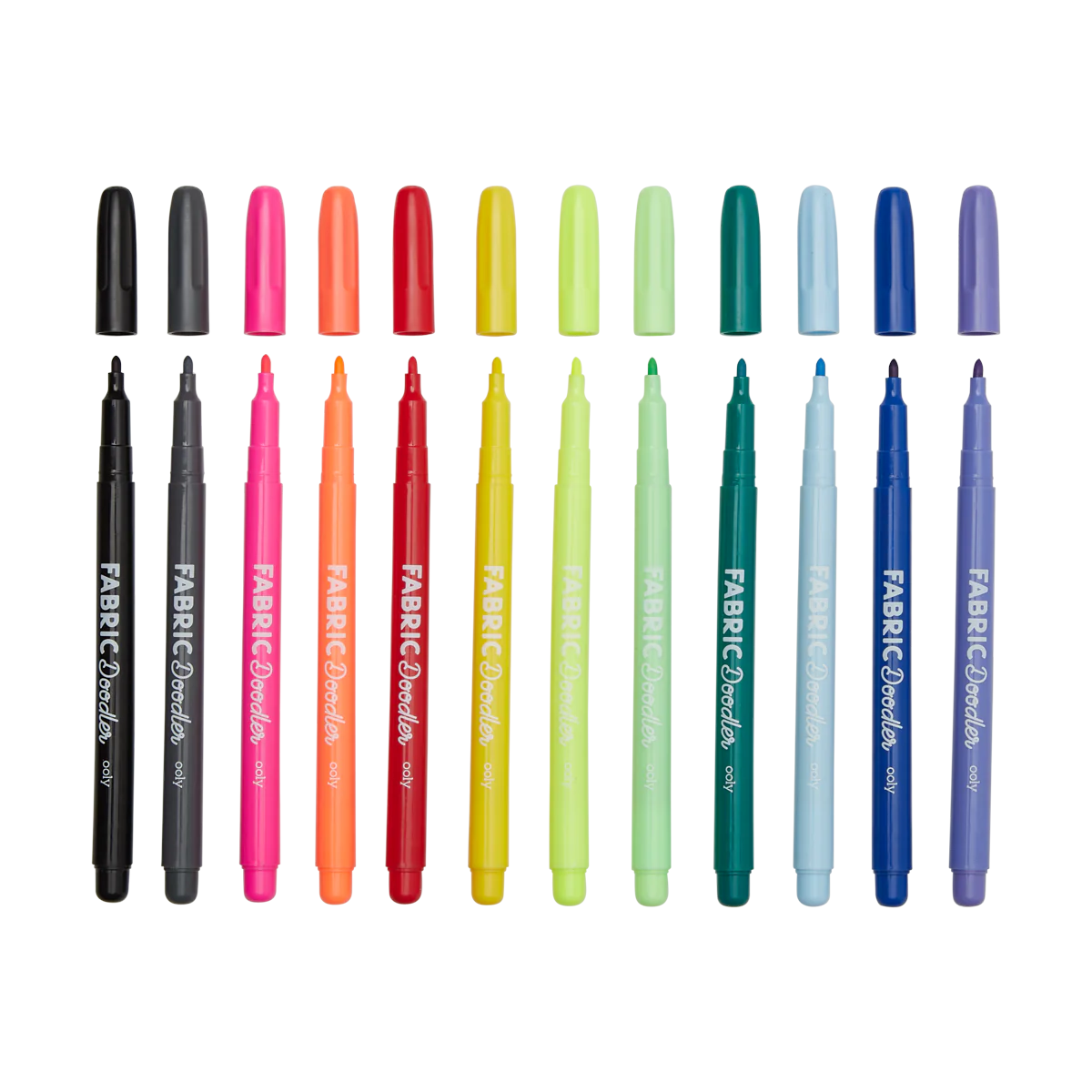 Fabric Doodlers Markers - Set of 12 | OOLY