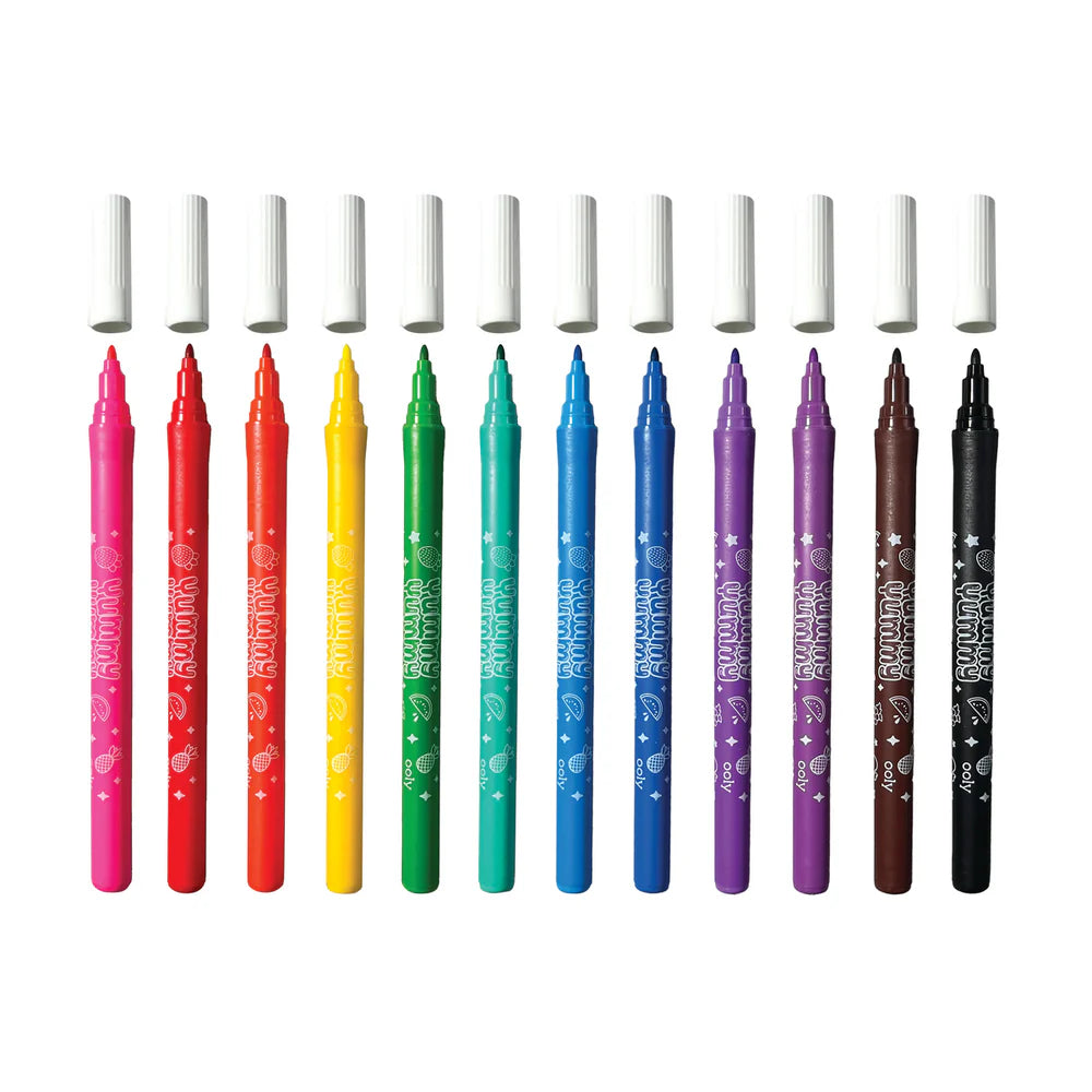 Yummy Yummy Scented Markers - Set of 12 | OOLY