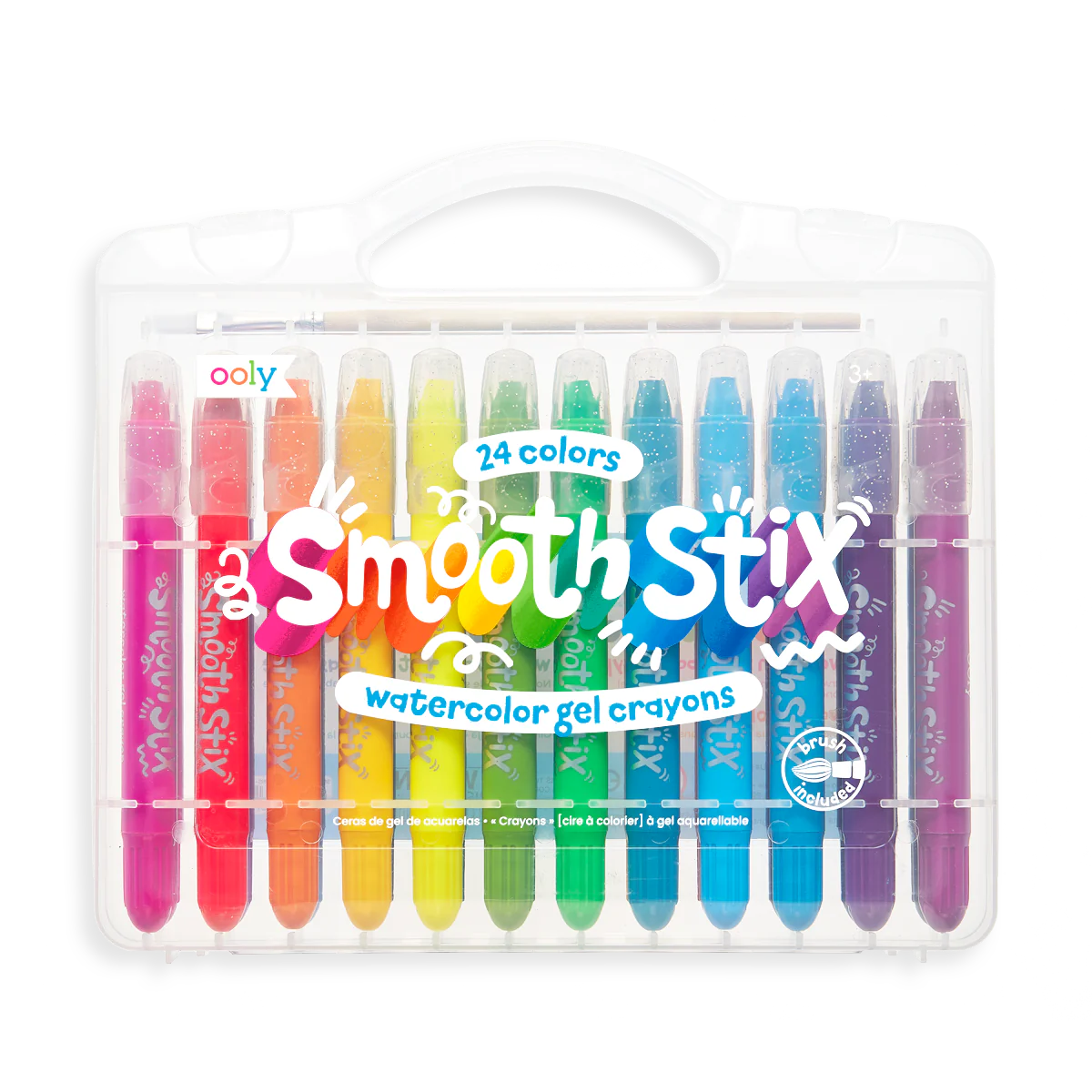 Smooth Stix Watercolor Gel Crayons - Set of 24 | OOLY