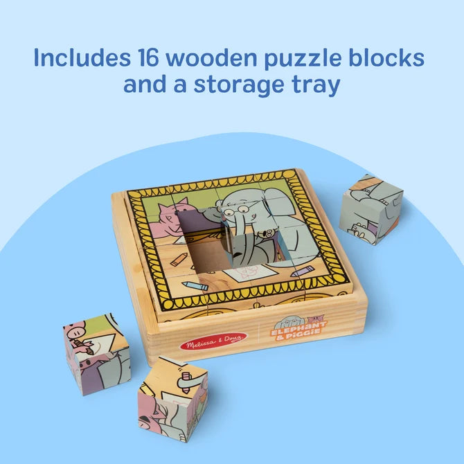 Mo Willems Cube Puzzle  | Melissa & Doug - LOCAL PICK UP ONLY