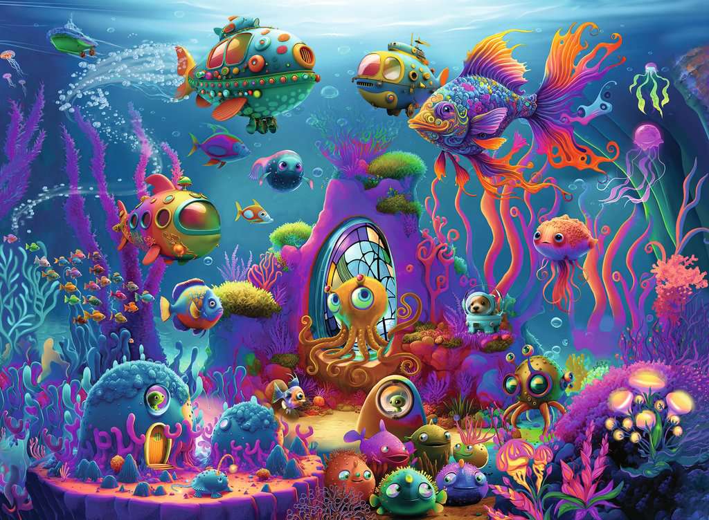 Alien Ocean - 150pc Puzzle | Ravensburger