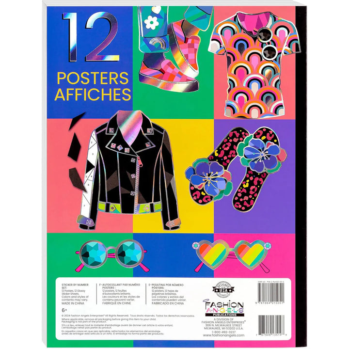 Sticker It Fashion Sticker By Number | Fashion Angels