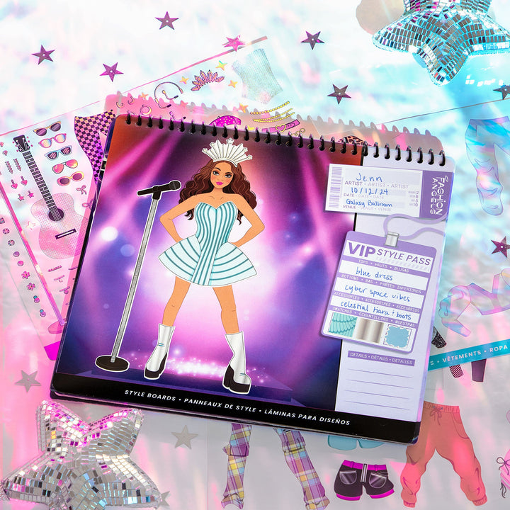 Live! In Concert Sticker Stylist | Fashion Angels