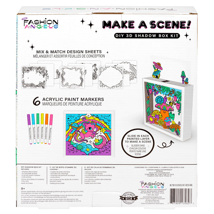Make A Scene! DIY Shadow Box Kit | Fashion Angels