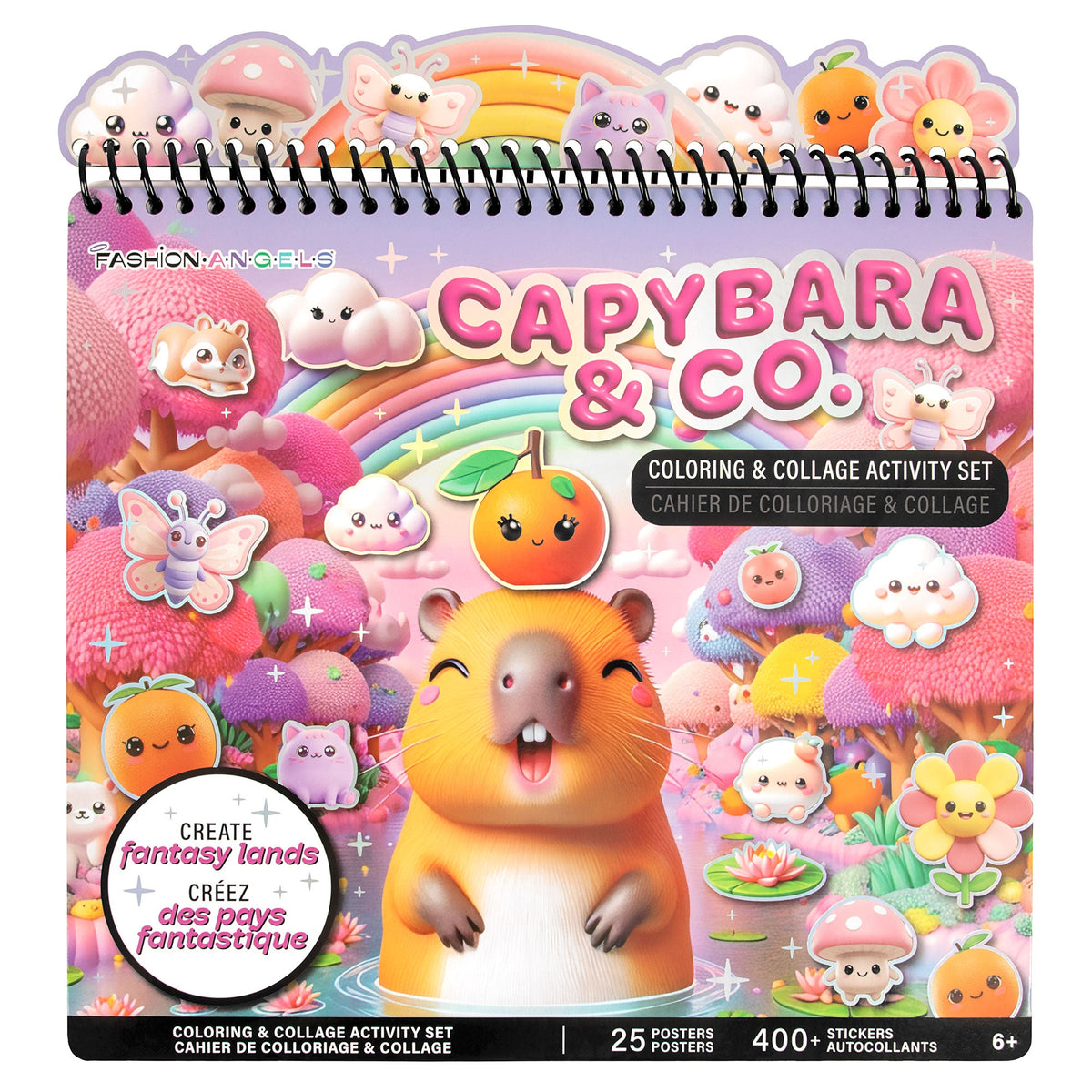 Capybara & Co. Coloring & Collage Activity Set | Fashion Angels