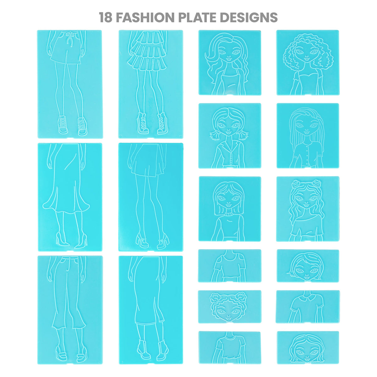 Fashion Design Studio Rubbing Plates | Fashion Angels
