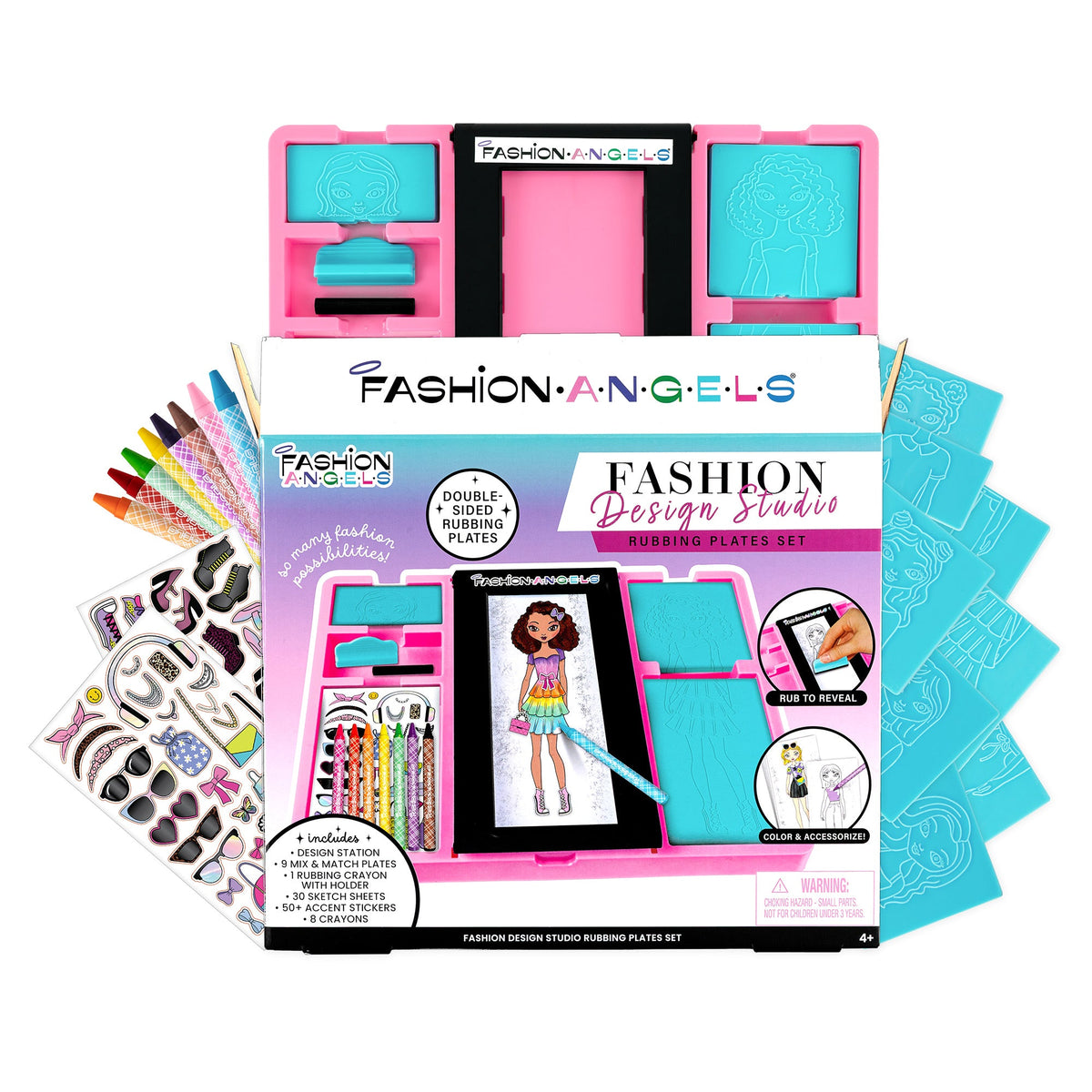 Fashion Design Studio Rubbing Plates | Fashion Angels
