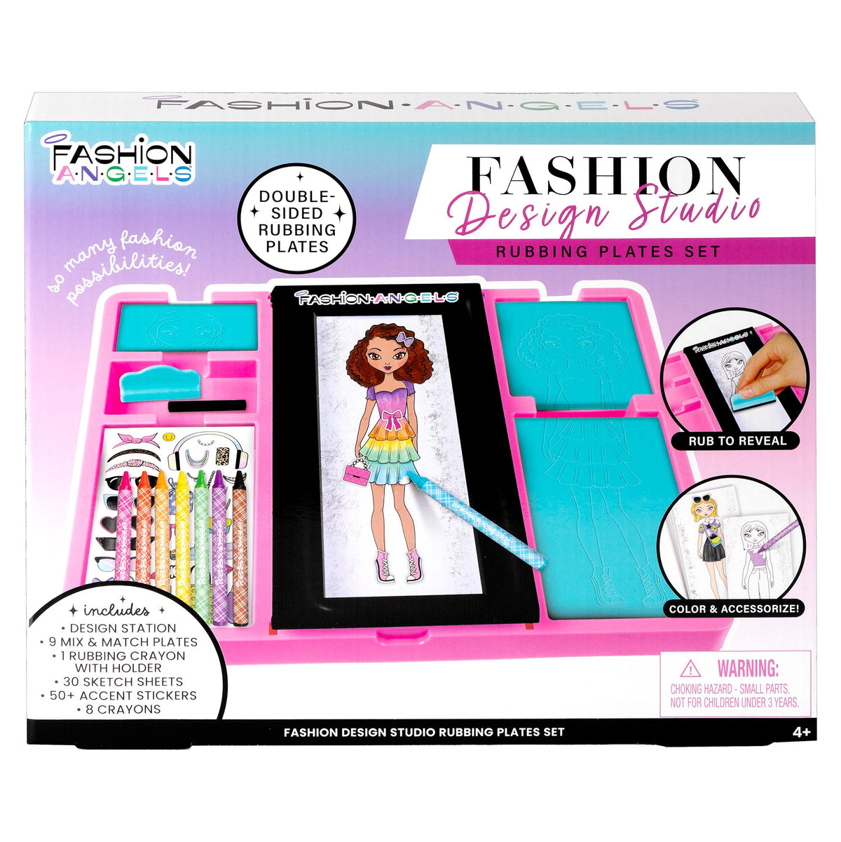 Fashion Design Studio Rubbing Plates | Fashion Angels