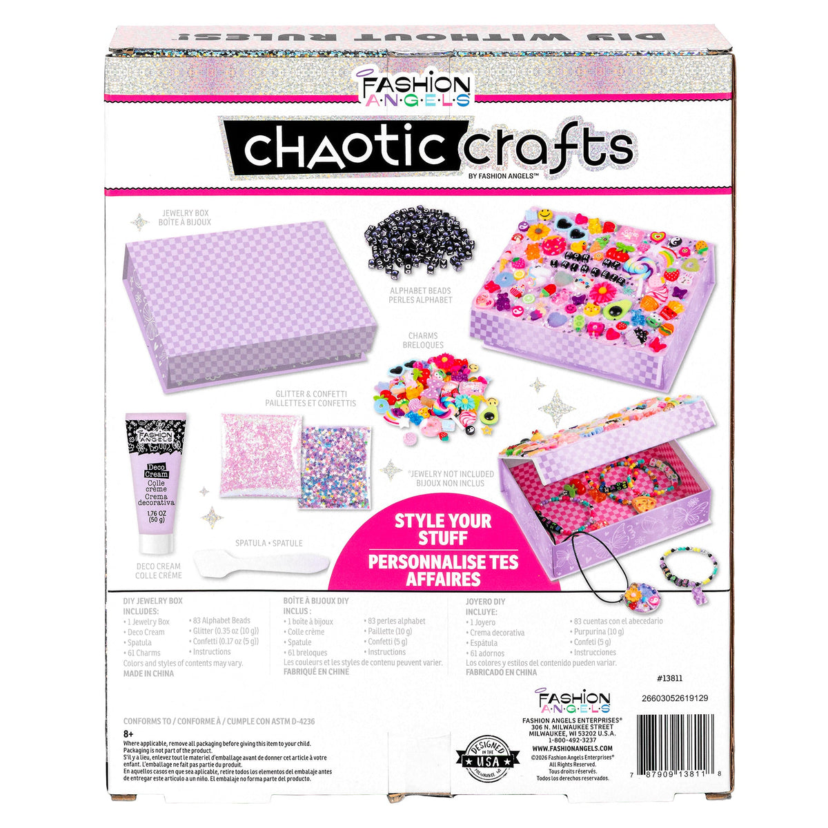 Chaotic Crafts Jewelry Box Design Kit | Fashion Angels