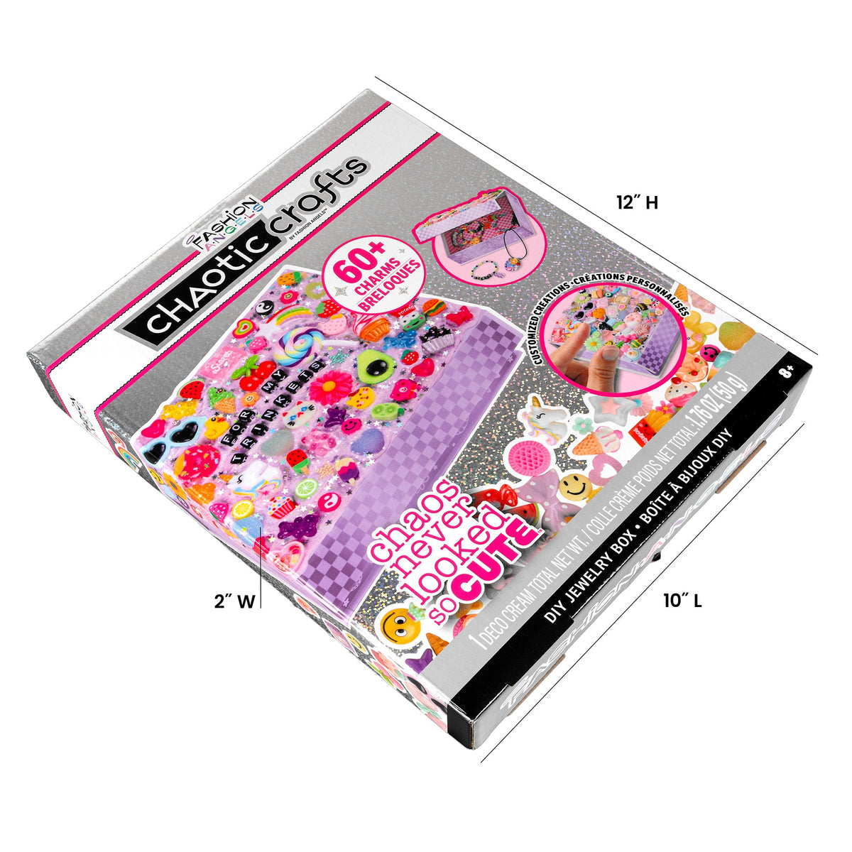 Chaotic Crafts Jewelry Box Design Kit | Fashion Angels