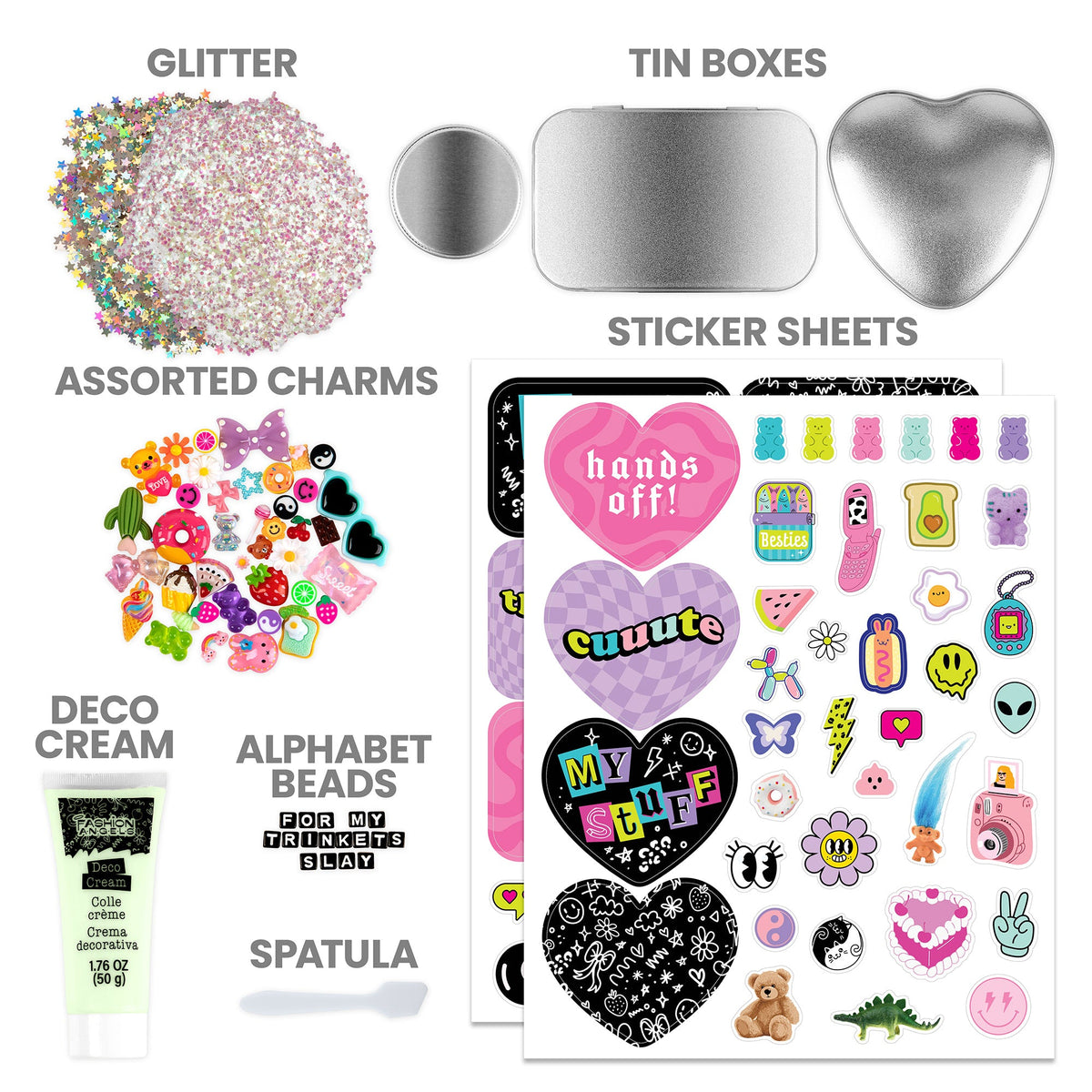 Chaotic Crafts Trinket Trio Design Kit | Fashion Angels