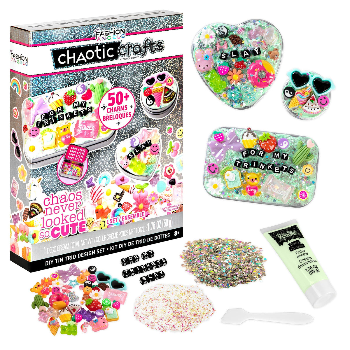 Chaotic Crafts Trinket Trio Design Kit | Fashion Angels