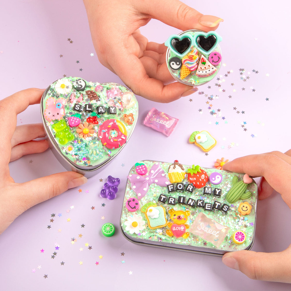 Chaotic Crafts Trinket Trio Design Kit | Fashion Angels