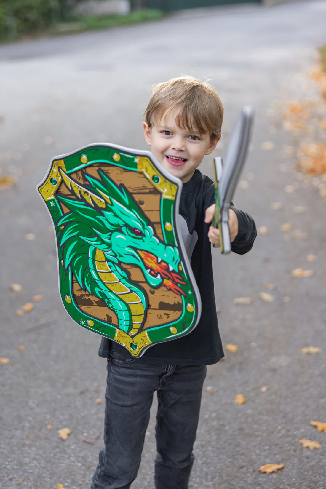 Green Dragon EVA Shield | Great Pretenders | LOCAL PICKUP ONLY