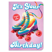 Scratch & Sniff: Strawberry Roller Skate Card