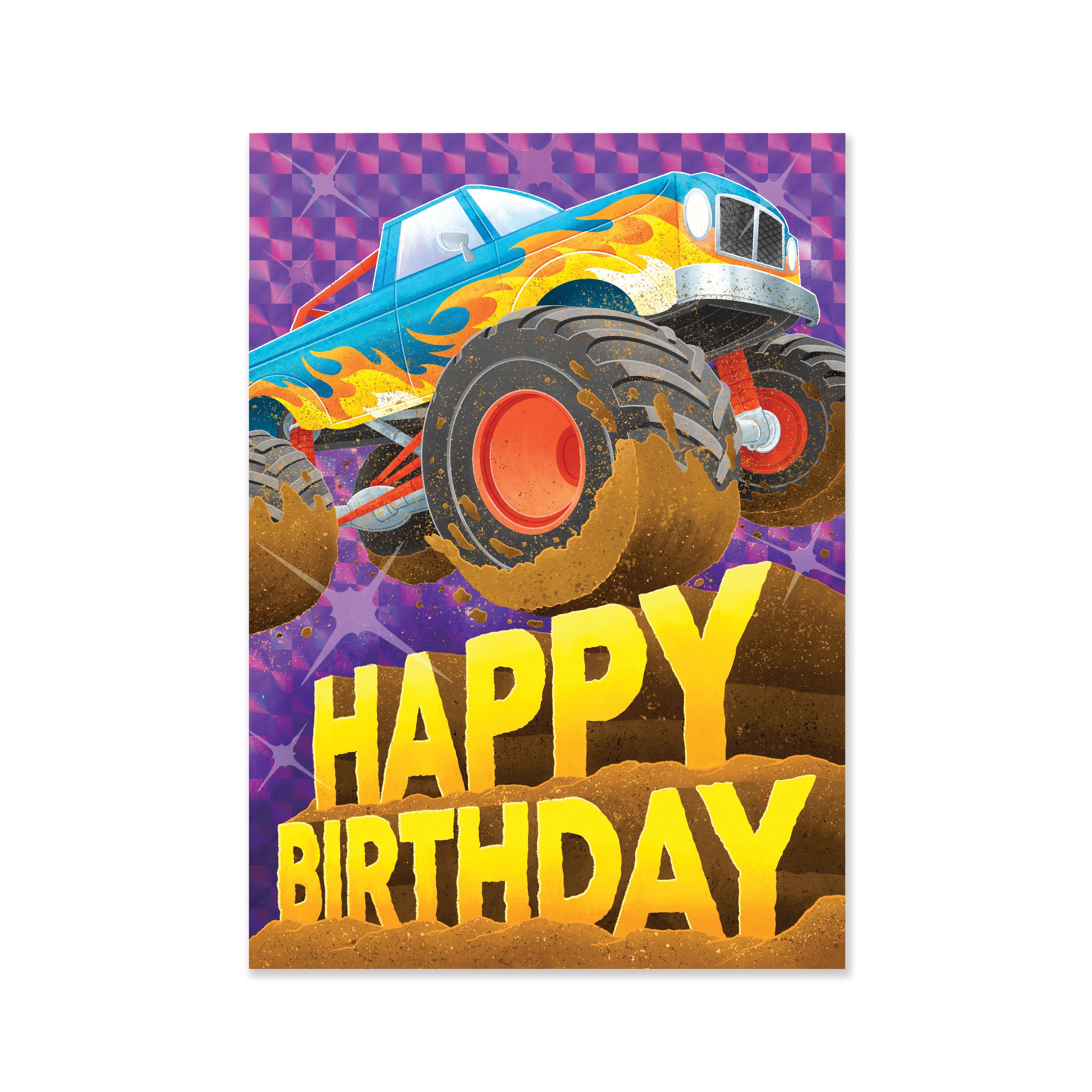 Foil: Big Wheel Truck Card