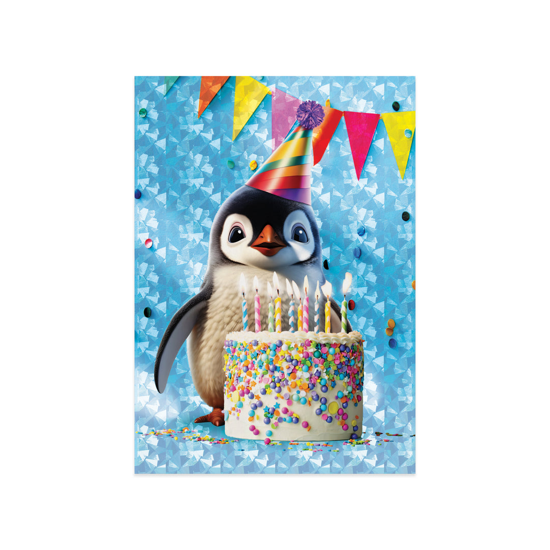 Foil: Pengiun Photo Real Card