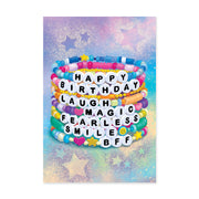Glitter: Friendship Bracelet Enclosure Card