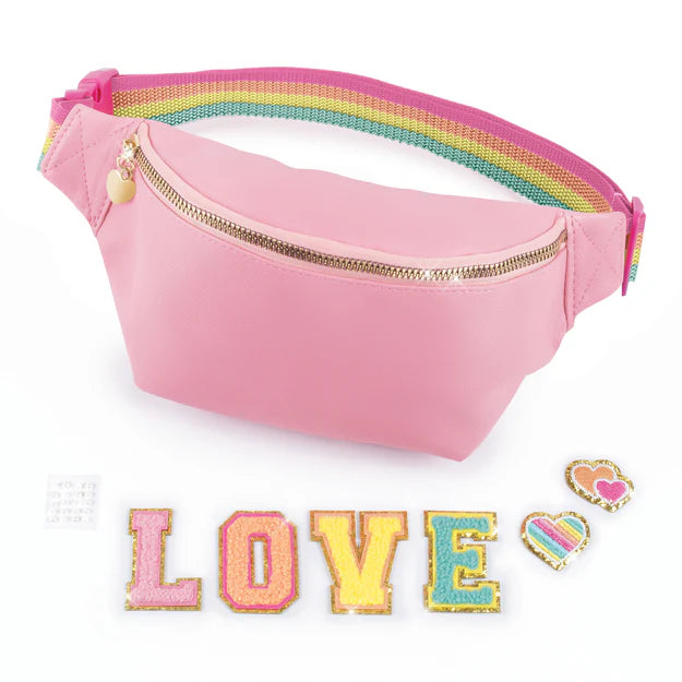 Fashion Sling Bag with Patches | Make It Real