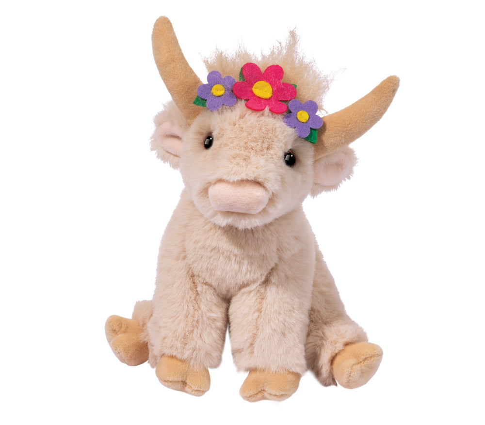 Highland Cow W/ Flower Crown | Douglas