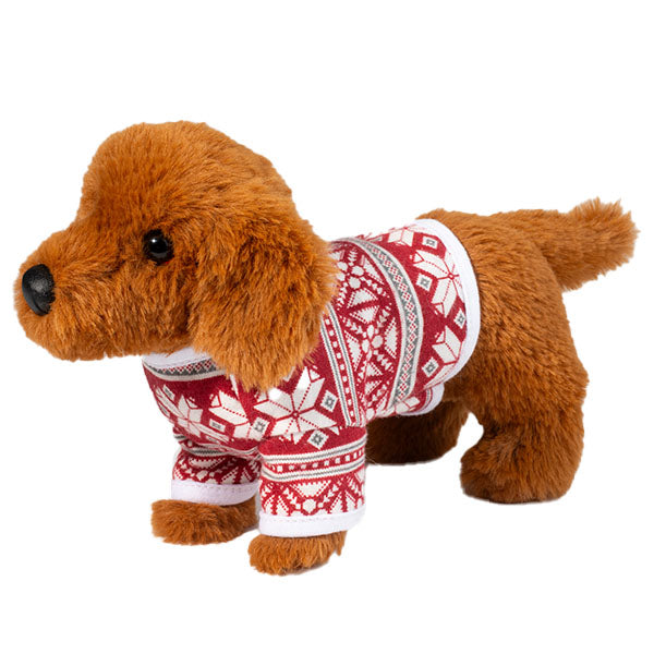 Dachshund Mini Soft W/Sweater | Douglas