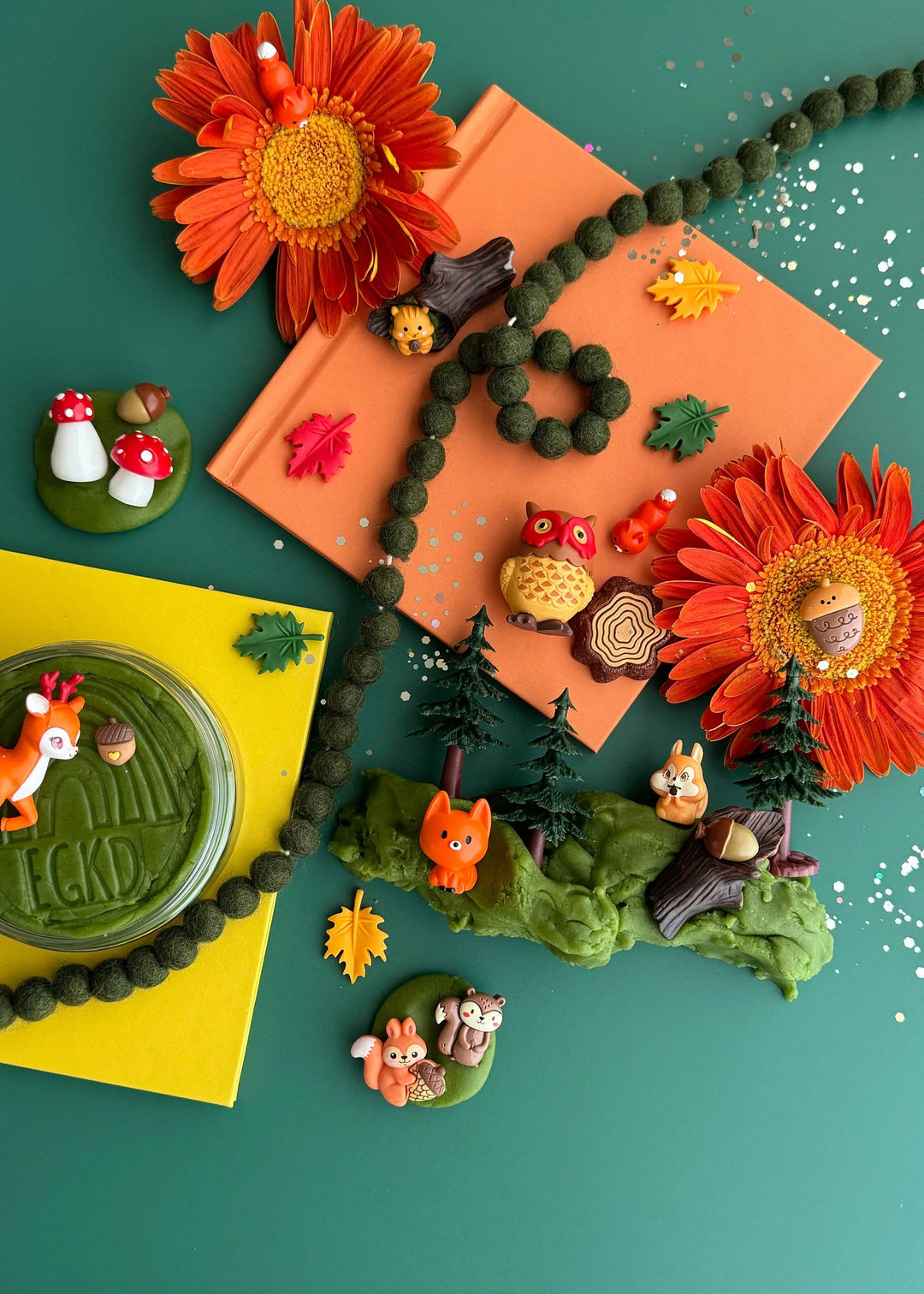 Forest Friends Play Kit | EarthGrown KidDough