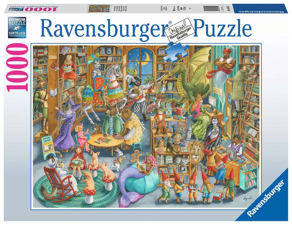 Midnight at the Library 1000 Pc Puzzle | Ravensburger