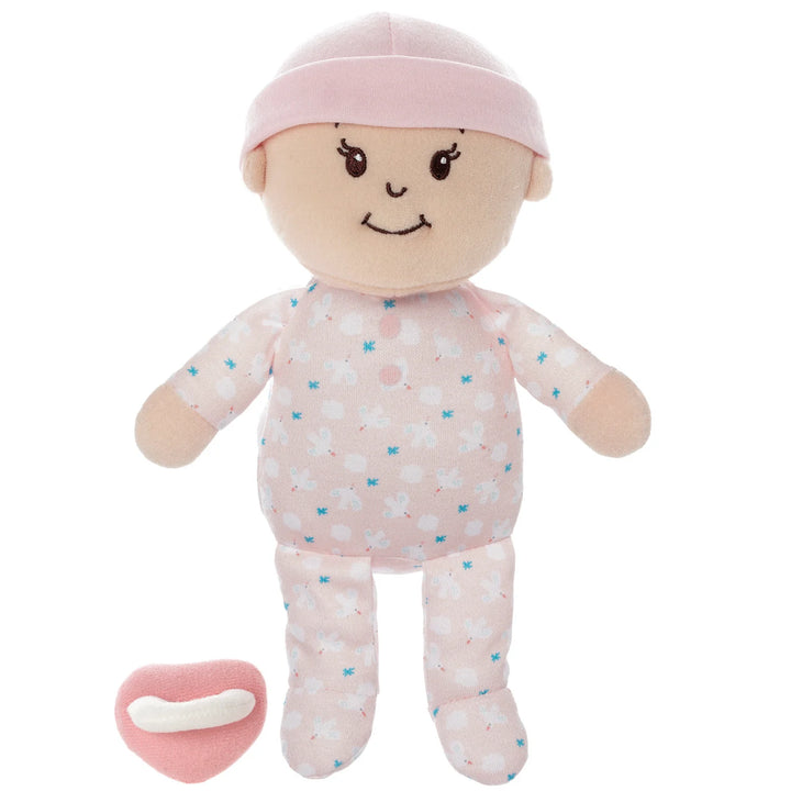 Love, Stella My First Doll & Bassinet - Peach | Manhattan Toy