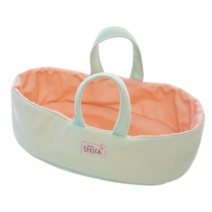 Love, Stella My First Doll & Bassinet - Peach | Manhattan Toy