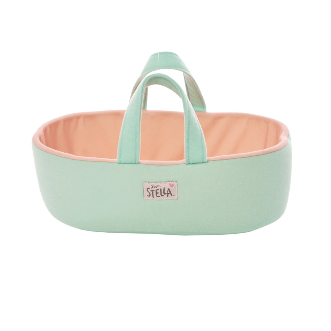 Love, Stella My First Doll & Bassinet - Peach | Manhattan Toy