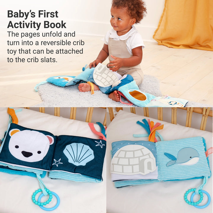 Soft Activity Book 2-in-1 - Ocean | Little Big Friends