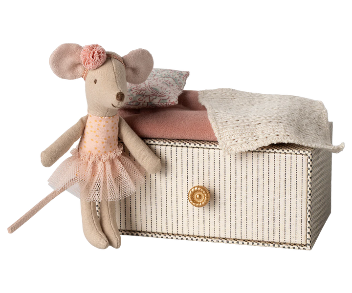 Dance Mouse in Daybed, Little sister | Maileg