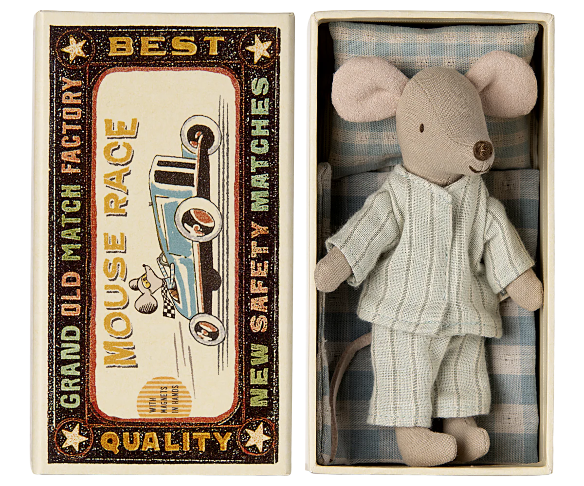 Big Brother Mouse in Matchbox | Maileg