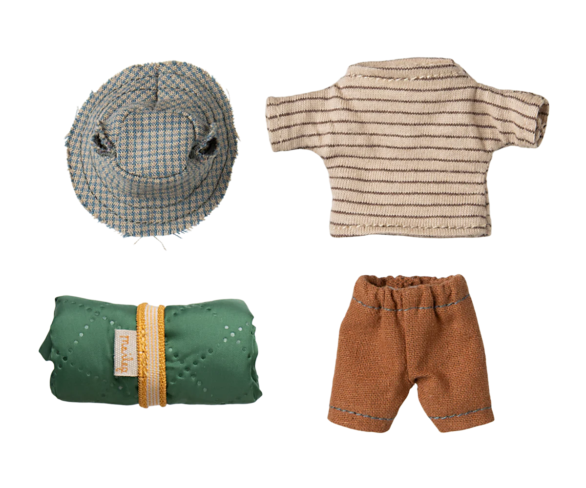 Hiker Mouse, Big Brother - Thin Stripes | Maileg