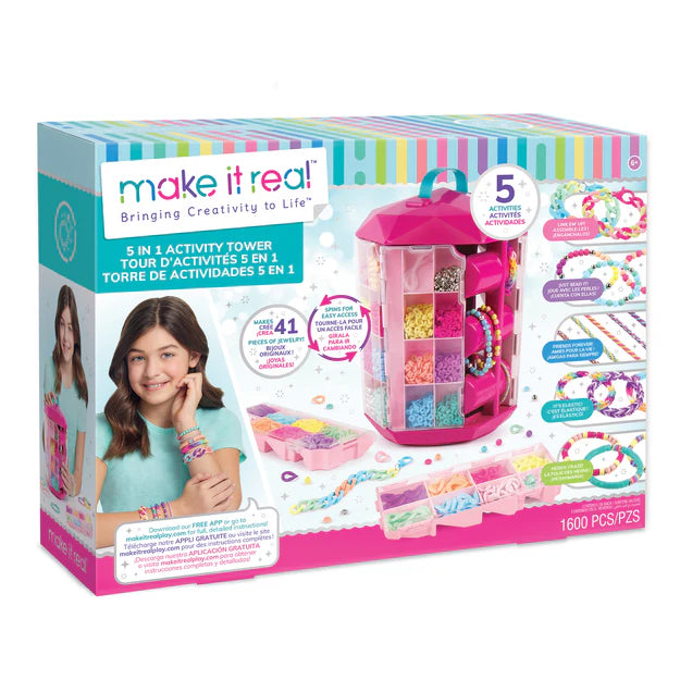 5 In 1 Activity Tower | Make it Real - LOCAL PICK UP ONLY